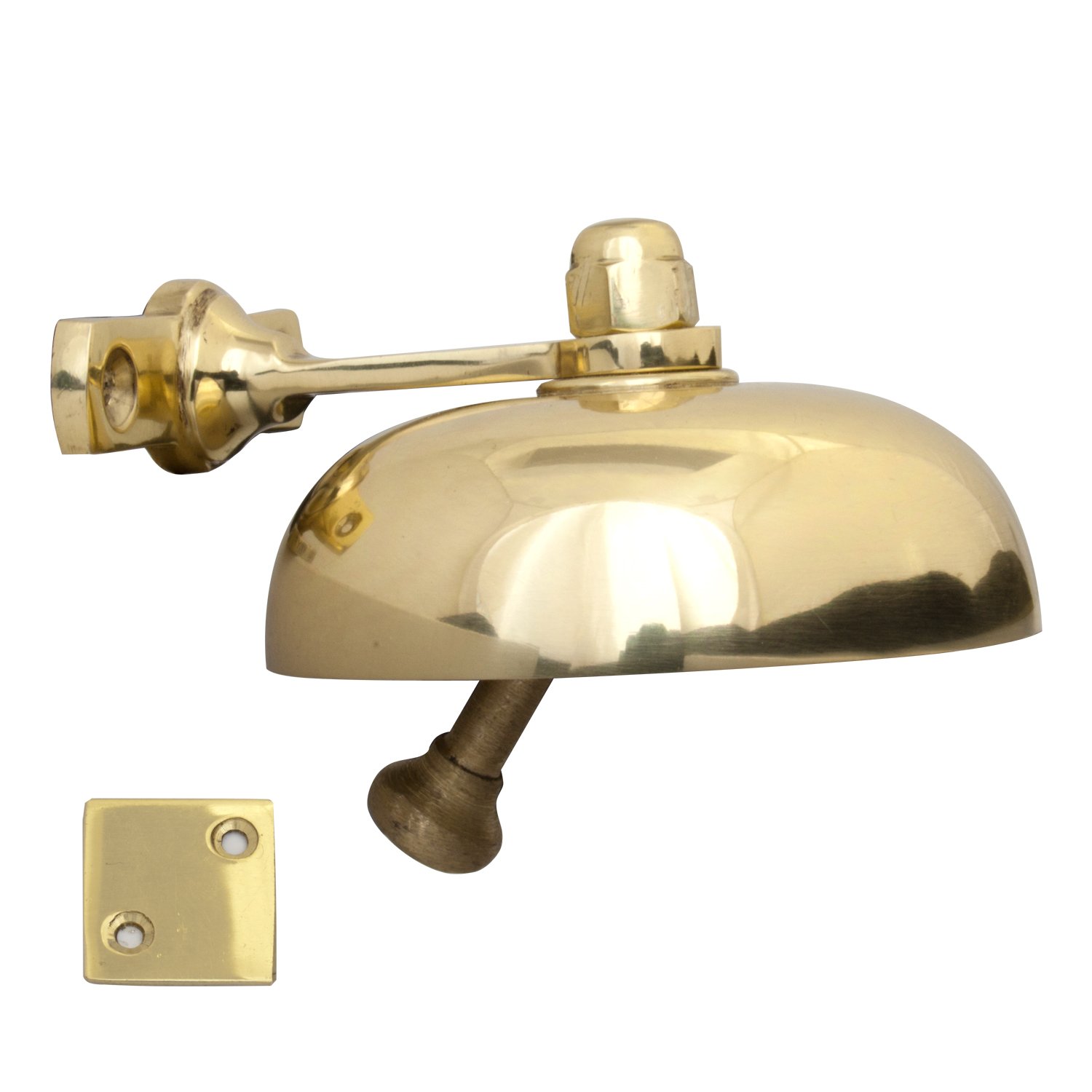 Shop Door Bell & Brass Mechanical Doorbell Chime Industrial Garden