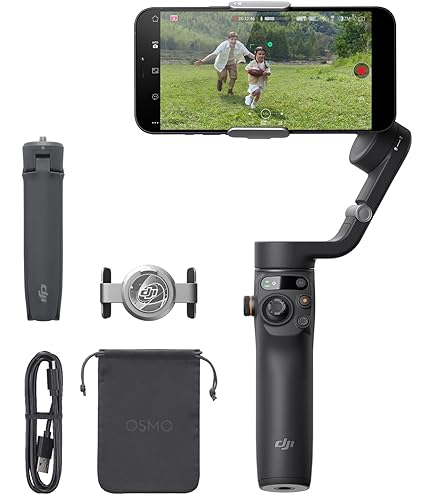 DJI OSMO MOBILE 6 新品未開封 Amazon.com: DJI Osmo Mobile 6 Premium Vlogging Combo, 3-Axis Phone