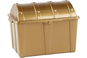 Generic Kids Treasure Chest Collection Storage Box Classroom Rewards Portable Decorative Pirate Chest Treasure Box for Hallow