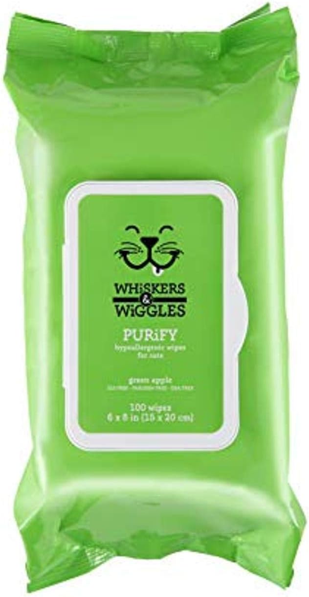 Low 40 Price Whiskers Wiggles Purify Hypoallergenic Wipes For Cats Clean Condition Your Cat S Coat Green Apple 100count Pet Supplies More Order Www Texasribs Com Mx