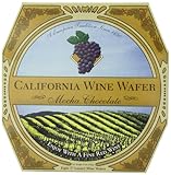 California Wine Wafer, Mocha Chocolate, 7-Ounce Boxes (Pack of 3)