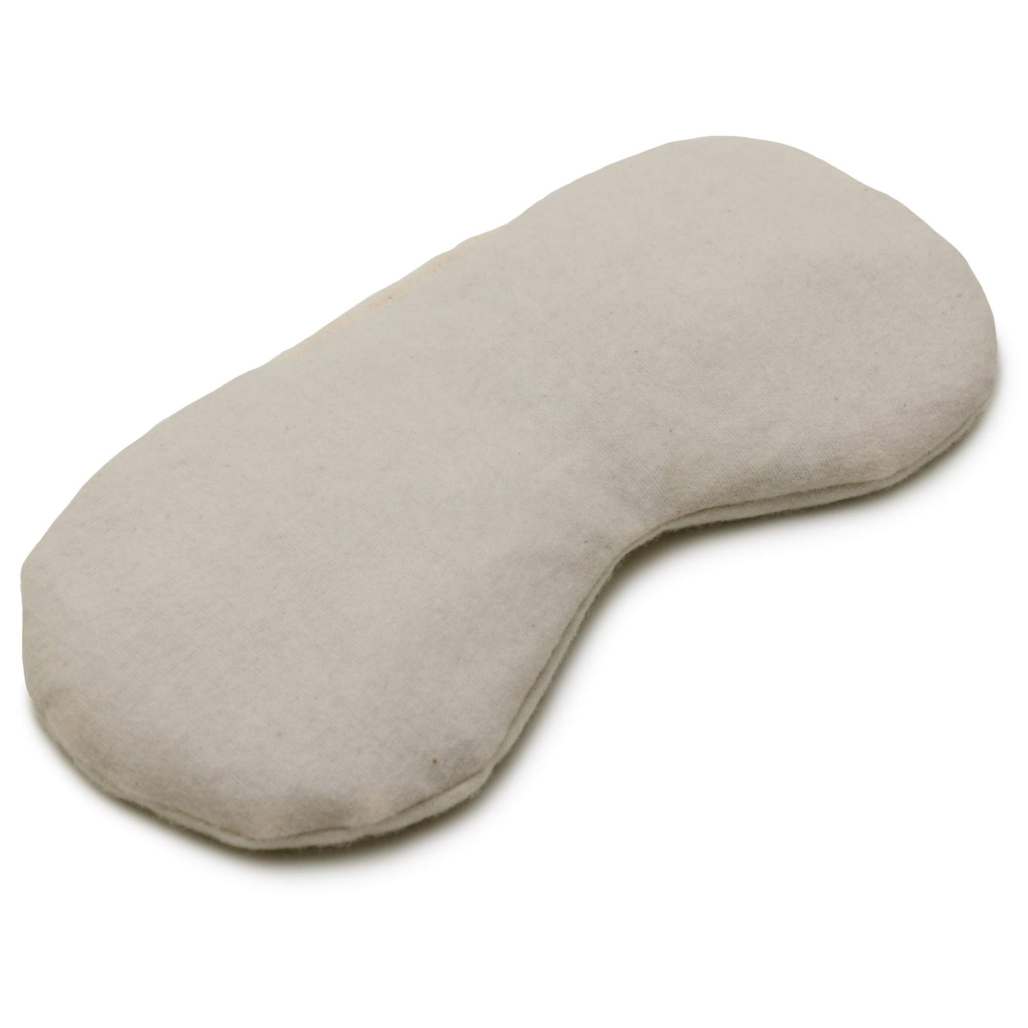 Organic Lavender & Flax Seed Eye Pillow (Cotton Flannelette, Extra Soft) for Relaxation, Cooling, Warming or Yoga