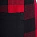DII Unisex Buffalo Check Kitchen Collection, Classic Farmhouse Chef Apron, One Size, Red & Black