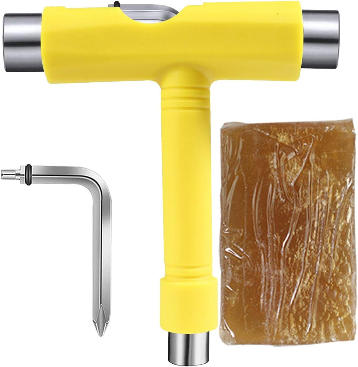 Allen Key and Grip Tape Eraser Geelife Skateboard Tool and Cleaner All