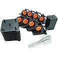 PUCS Elite Package - 3 in 1 Cornhole Board Stabilization System - Keeps Cornhole Boards in Place & Level - Safe & Suitable for Virtually Any Cornhole Game Playing Surface - Made in The USA