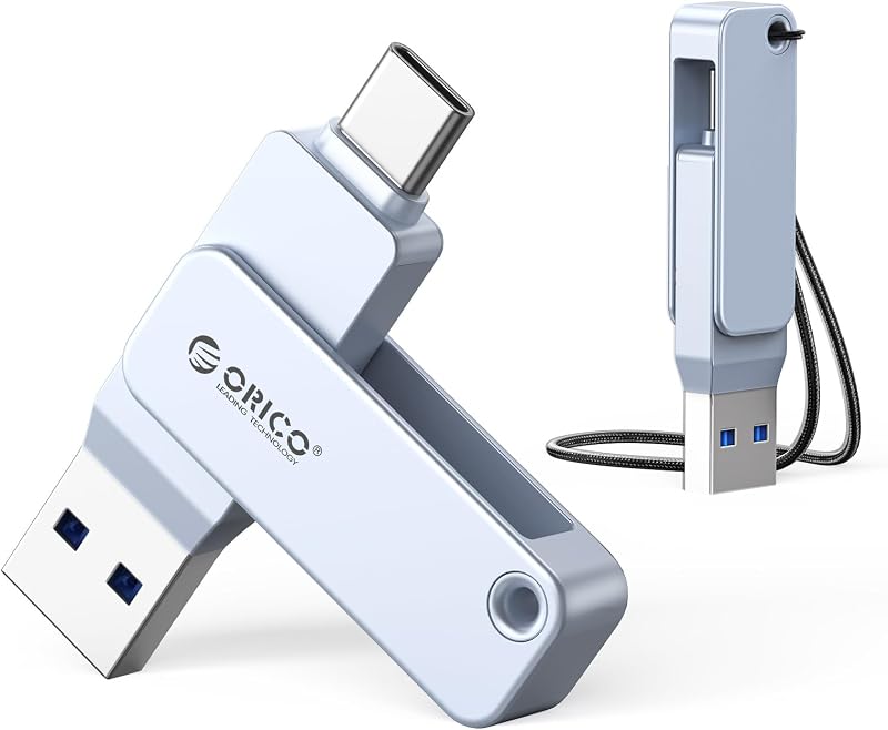 Pendrive 32 GB USB C,150MB/s Memoria USB 3.2 Gen 1, Azul, EB05