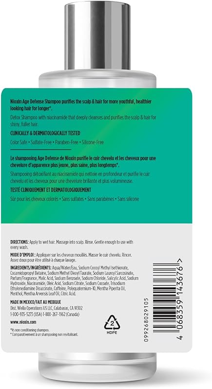 AGE DEFENSE Shampoo Detox (475ml)