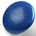 HJZ Inflated Stability Wobble Cushion with Pump,Core Balance Disc for Workout Chair Seat Fitness Exercise Trainer(Blue)