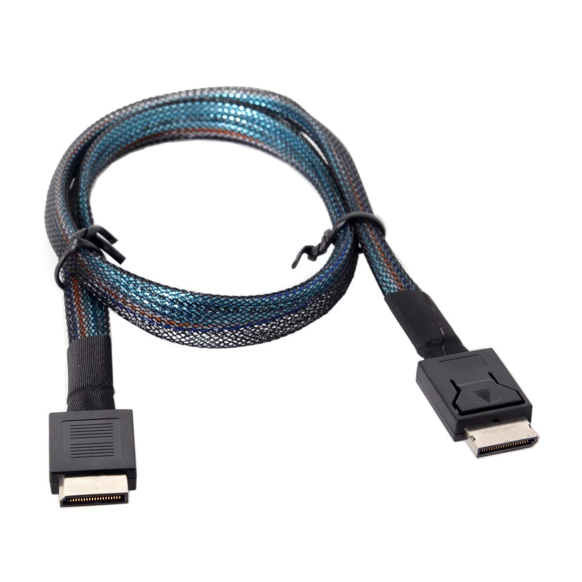 CY OCuLink PCIe PCI-Express SFF-8611 4i to OCuLink SFF-8611 SSD Data Active Cable 50cm