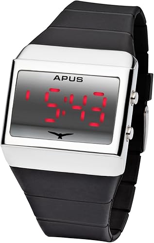 stainless steel back led watch