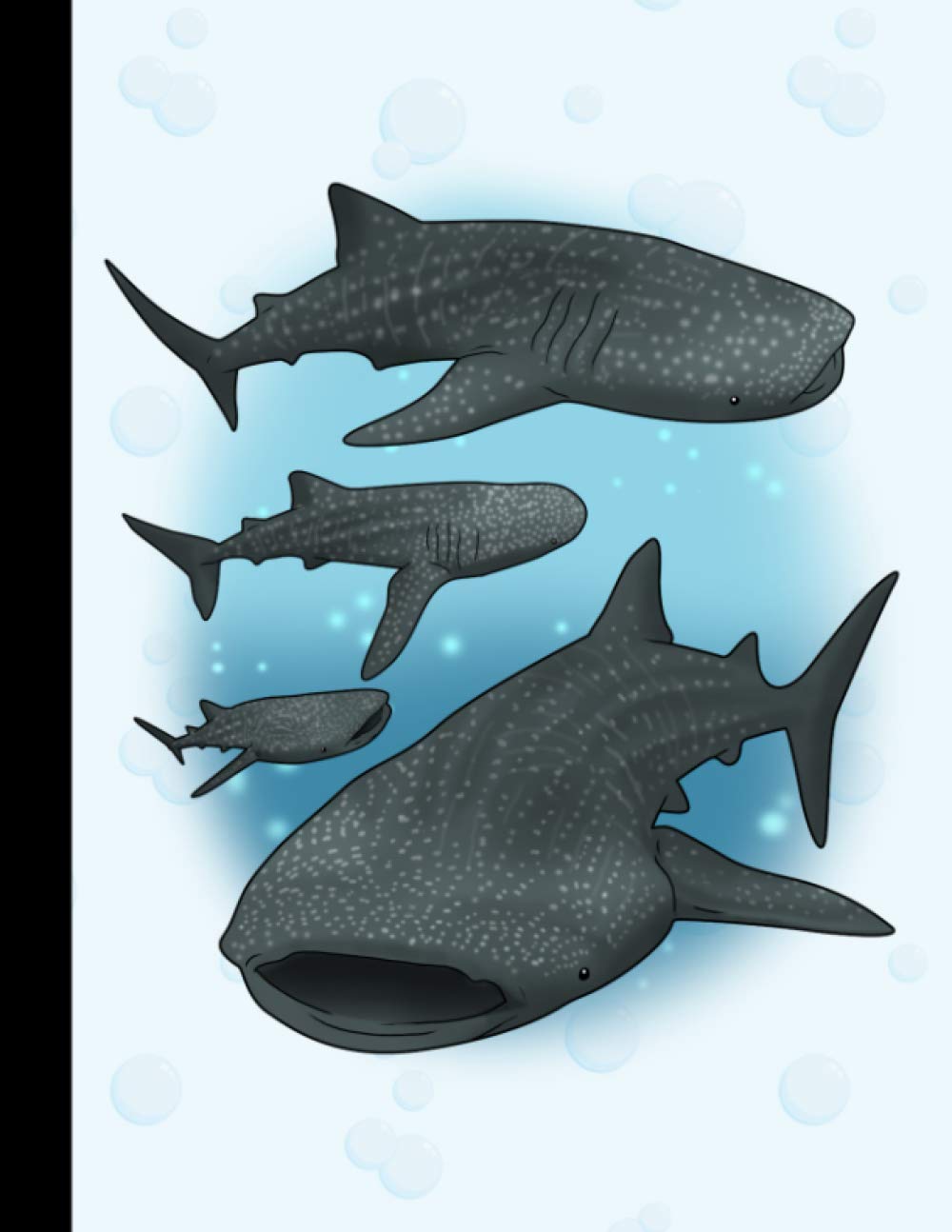 Whale Shark Journal Whales Composition Notebook 110 Pages Wide Ruled 8.5 x 11 in: Whale Shark Lover Gift