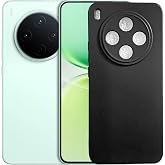 MAOUICI Cover for Vivo Y500 Pro Phone Case Black | Anti fingerprint, TPU soft shell ,6.67 inches