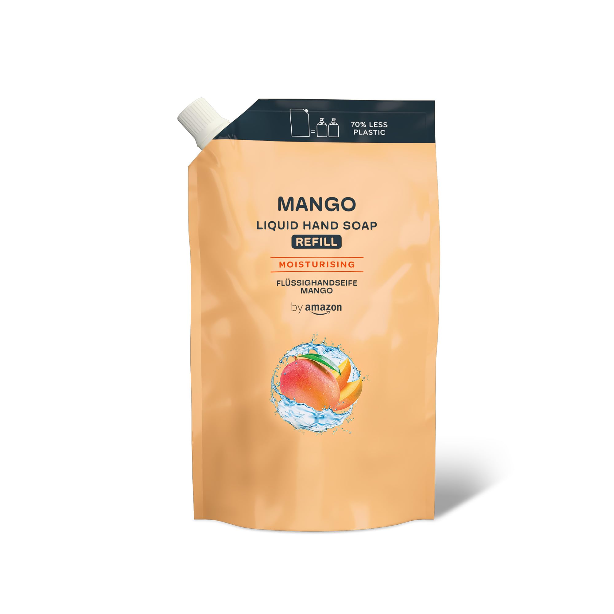by Amazon Mango Handseife Nachfüllpack, 2 x 1000ml 2