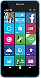 Microsoft Windows Lumia 640 LTE Black 8GB 5" RM-1073 (Cricket LOCKED) Cyan Blue