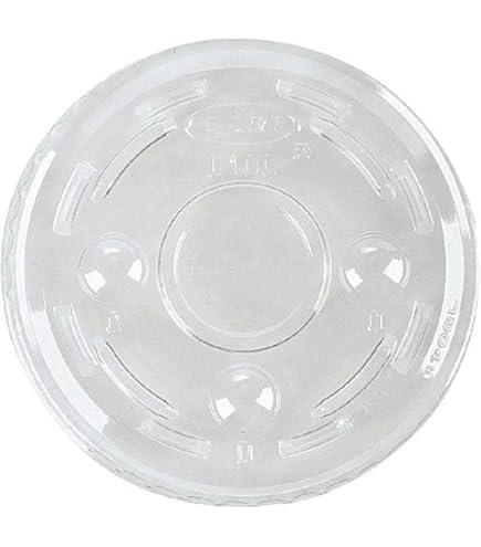 Amazon.com: Dart P100N 1 oz Translucent PS Portion Container (Case of 2500)  : Health & Household