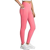 JOCMIC Girls Athletic Leggings High Waist for Kids Yoga Dance Gym Pants with Pocket