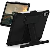 UAG Scout for iPad 11" A16 (11th) &amp; (10th Gen, 10.9") Case w/Handstrap | Black, Built-in Apple Pencil Holder and Kickstand, Impact Protection, Covered Ports, Precise Fit, Military-Grade Drop Tested