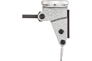 TESA Brown & Sharpe 74.111378 Interapid 312 Dial Test Indicator, White Dial, Vertical Type, M1.7 x 4 Thread, 0-15-0 Reading, 1.2" Dial Dia, 0"-0.0005" Range, 0.0005" Gradu, +/-0.01mm Accu