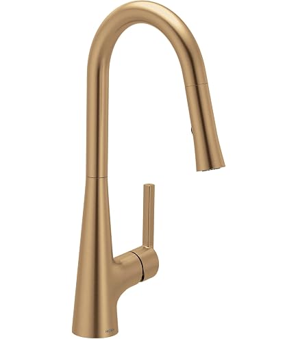 Moen Inara Bronzed Gold MotionSense Wave One-Handle Touchless