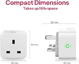 Innr Zigbee Smart Plug 13A 2-Pack with Power Monitoring Repeater Hue Alexa view 7