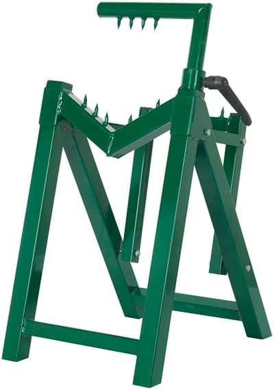 Sealey LC300ST Log Stand Heavy Duty 230mm Capacity Foldable Chainsaw Compatible