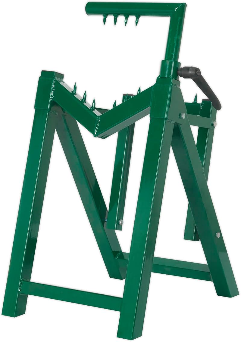 Sealey LC300ST Log Stand Heavy Duty 230mm Capacity Foldable Chainsaw Compatible