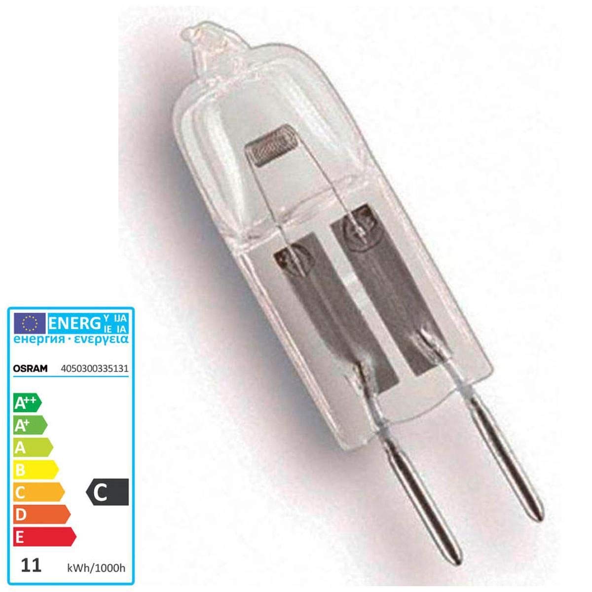 Osram 64410 S Halogen Bulb Bi-Pin Base G4 6V 10 Watt