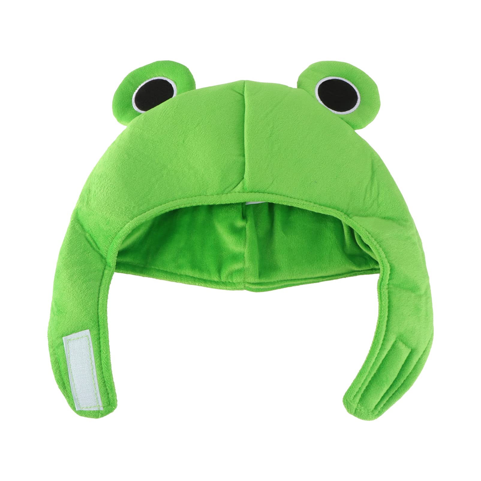 Plush Animal Hat Frog Costume Headgear Full Head Party Cosplay Hat New Year Festival Headwear for Adults Rabbit Rabbit