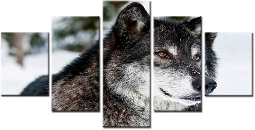 JFASJ 5 lienzos Embellecedor decoración Moderna para el hogar 5 Piezas