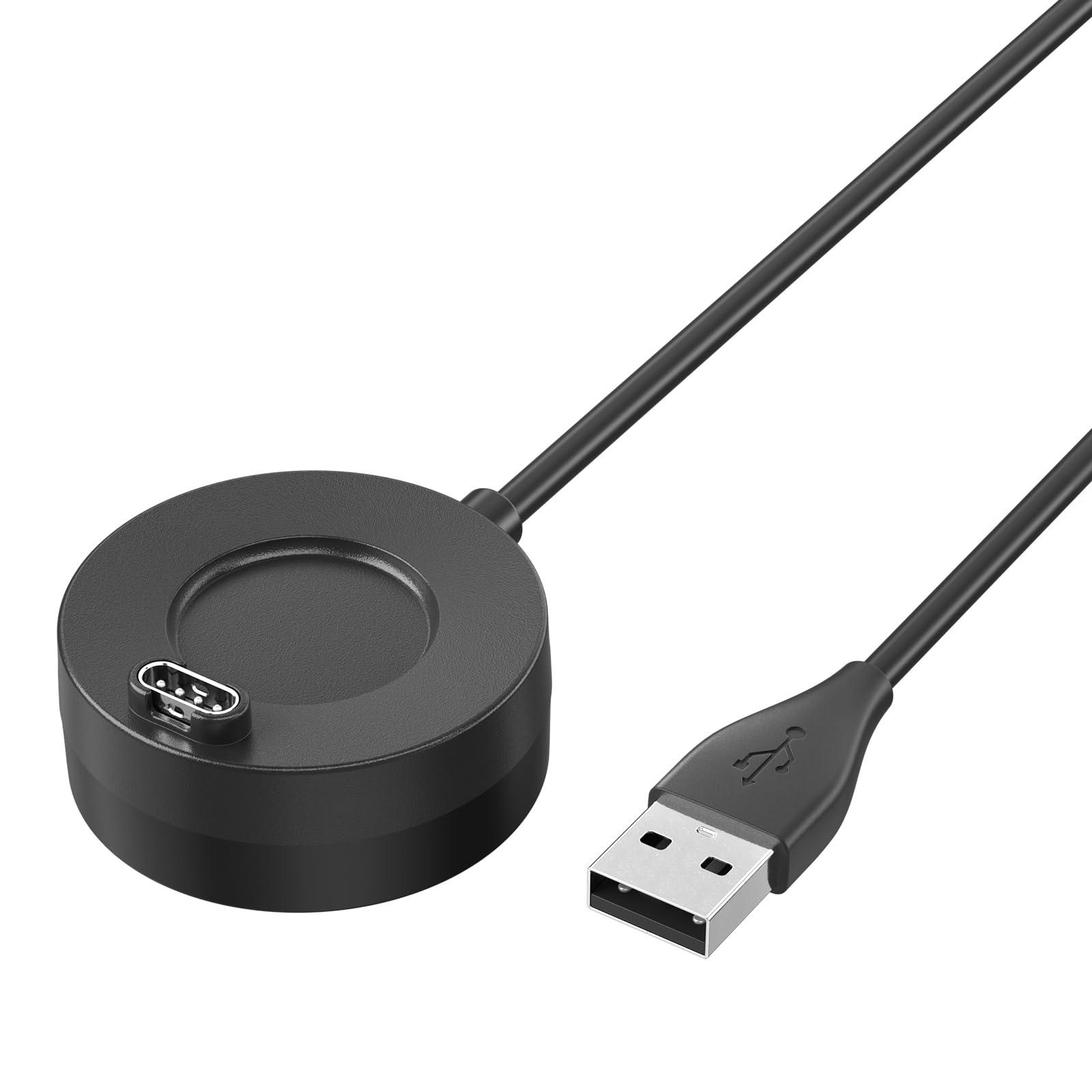 Wanme Charger Cable Compatible with Garmin Venu/Venu SQ/Venu SQ 2/Venu 2/Venu 2S/Vivoactive 3, 100cm USB A Charging Cable Replacement for Garmin Fenix 7/Fenix 6/Fenix 5 (USB A-1 Pack)