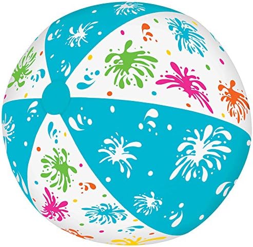 large clear beach ball