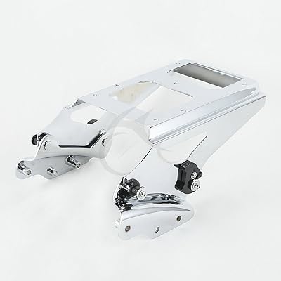 XFMT 4 Point Docking Hardware Kit 2 Up Tour Pack Luggage Rack Compatible with Harley Touring 2009-2013