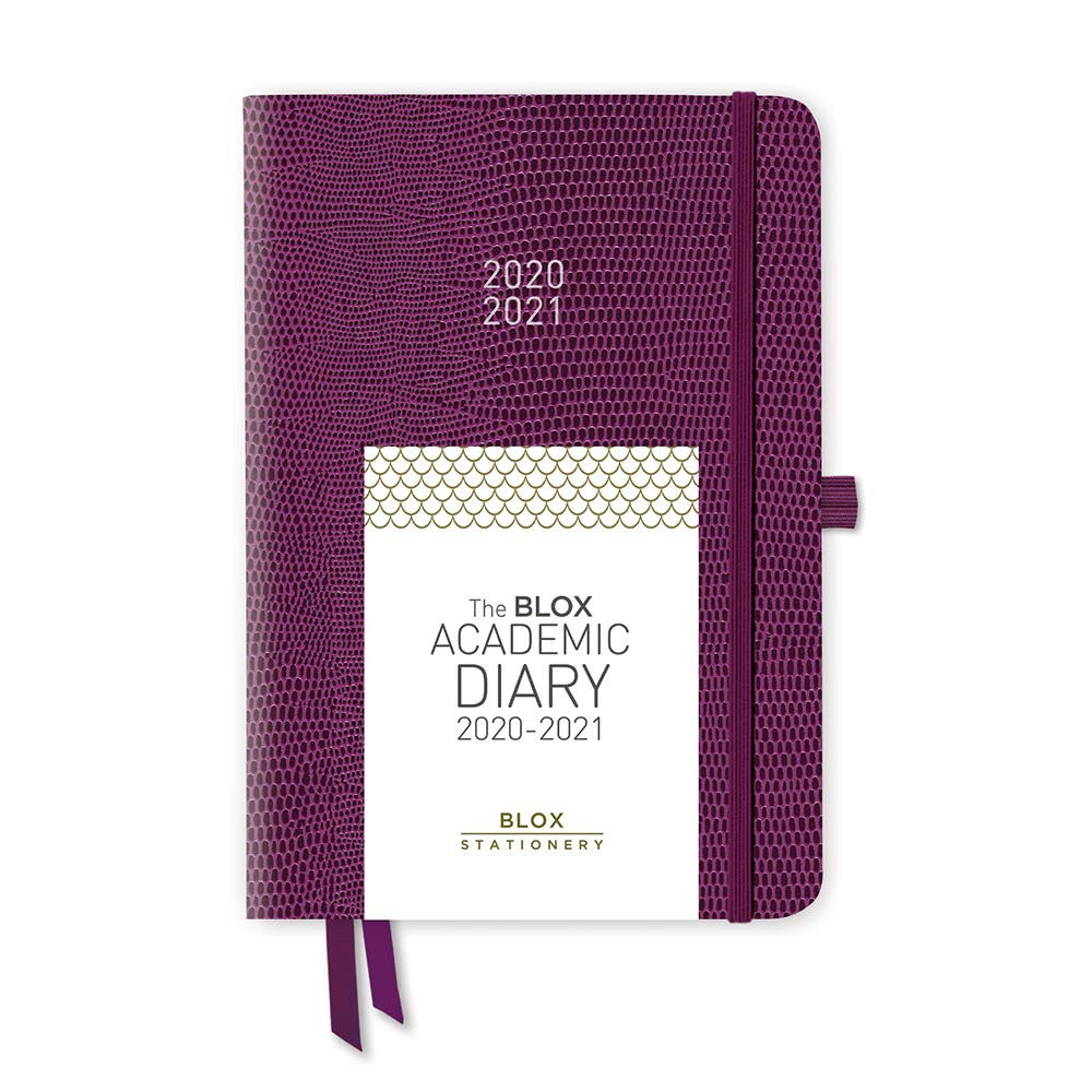 The BLOX Academic Diary 2020-21 (Plum)