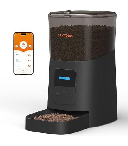 Amazon.com : WOPET Automatic Cat Feeder, 5G&2.4G Smart WiFi Pet 