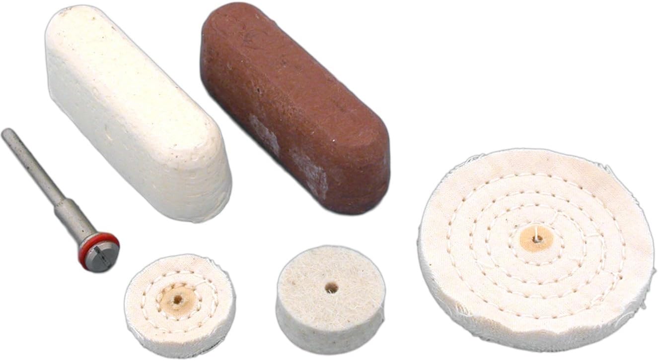 3 Buffing Wheels Rouges Jewelers Polishing Rotary Tool Power Rotary