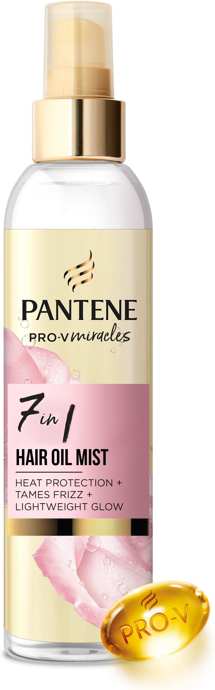 Pantene Hair Oil & Heat Protection Spray 145ml Biotin Leave-In Detangler