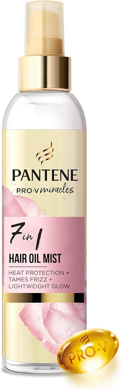 Pantene Hair Oil & Heat Protection Spray 145ml Biotin Leave-In Detangler