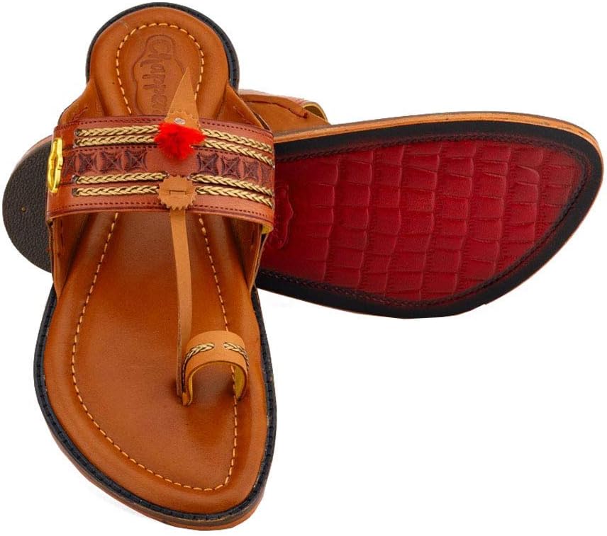 Chappers Royal Exclusively Handcrafted Leather Kolhapuri Chappals for Men