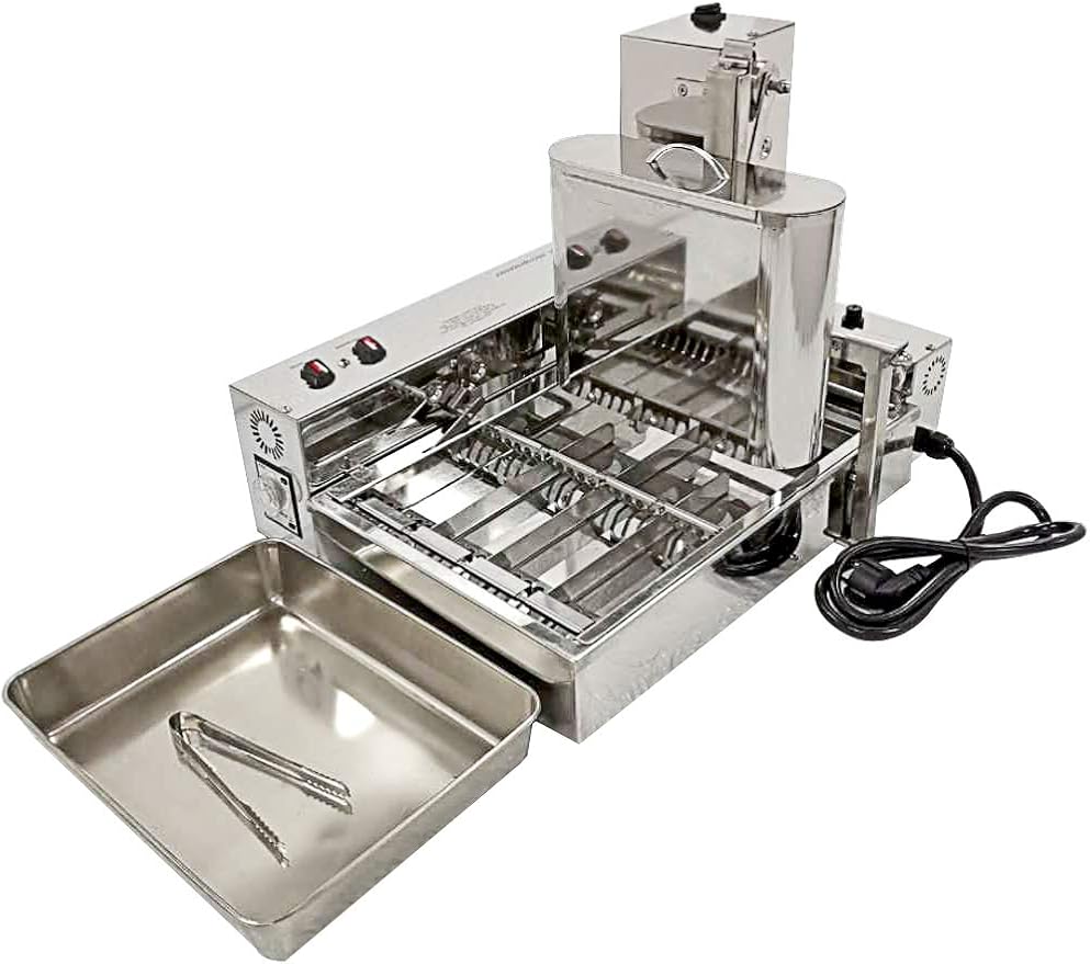 Commercial Mini 4 Rows Donuts Making Machine/Doughnut Maker/Frying