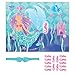 Vibrant Multicolor Mermaid Party Game Set for 14 Kids (1 Set) - Fun & Exciting Design - Perfect for Children's Parties