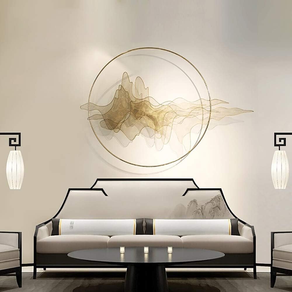 Opbsite Wall Art Painting ThreeDimensional Metal Wall Art Painting Wall murals