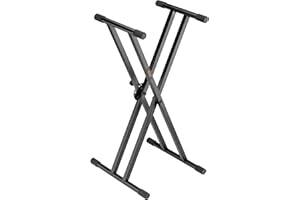 AURAY KSPL-2X Double-X Keyboard Stand with Pull Lock
