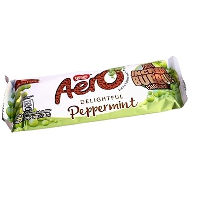 Nestle Aero Mint Chocolate Bar 27g (Pack of 4)