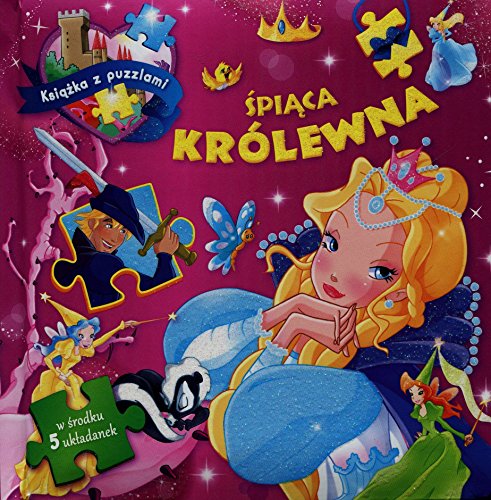 Spiaca krolewna Ksiazka z puzzlami