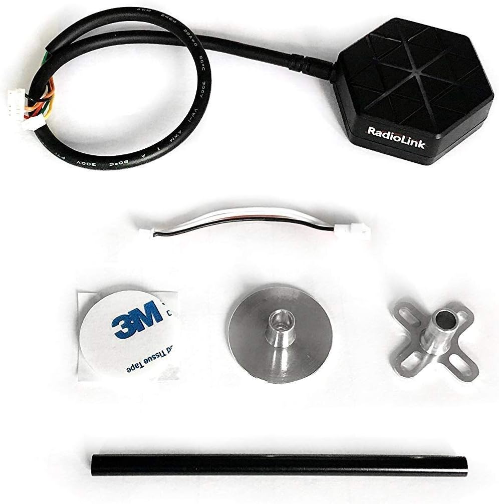 Radiolink M8N GPS SE100 Module High Positional Accuracy Works with GLONASS/BeiDou for APM Pixhawk Flight Controller DIY FPV Drone, Quad and More: Toys & Games