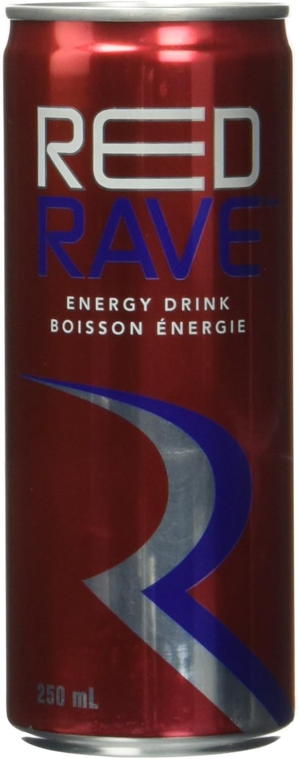 Red Rave Energy Drink24 X 250 ml, 24Count Amazon.ca Grocery