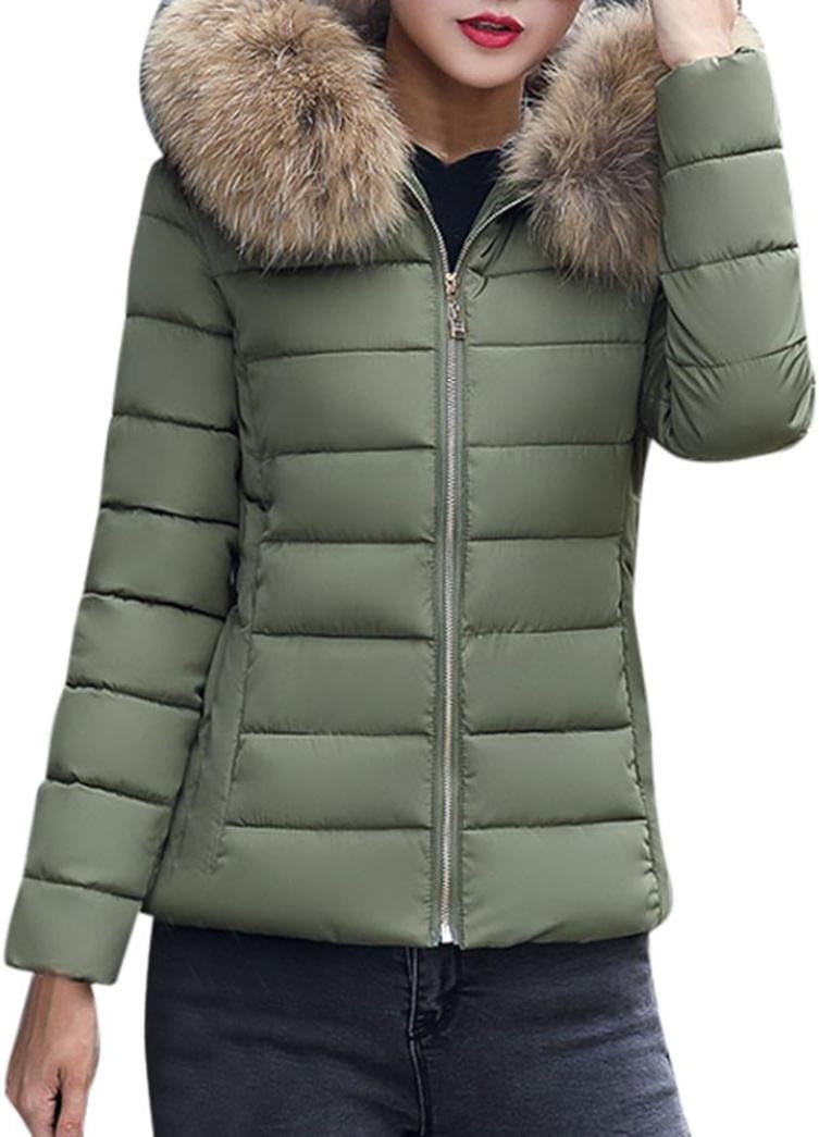BURFLY Women Puffer Jackets Coats , Ladies Fashion Winter Warm Slim Fit Short Overcoat Outwear, Casual Down Jacket Coat for Women