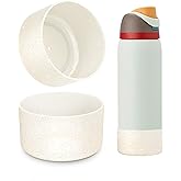 2 PCS Glitter Silicone Boot for Owala Water Bottle, Anti-Slip Protective Sleeve for FreeSip/Twist/Flip Stainless Steel Water Bottles Accessories