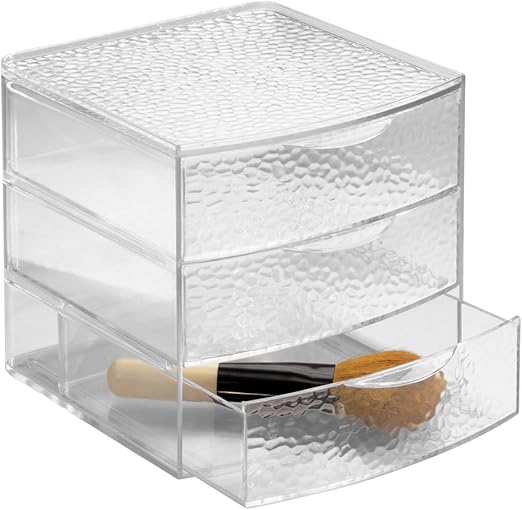 Amazon Com Interdesign Rain Cosmetic Organizer For Vanity Cabinet