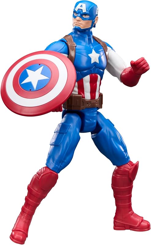 Figura de ação Marvel Avengers Titan Series Capitão América